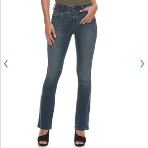 apt 9 tummy control bootcut jeans